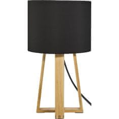 ModernHome Nočná lampa Molu čierna 34,5 cm