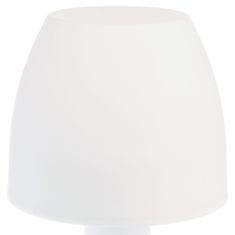 ModernHome Prenosné LED nočné svetlo biele 19 cm