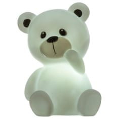 ModernHome Detská LED lampa s medvedíkom biela