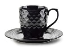 ModernHome Diamond Black cup 230 ml