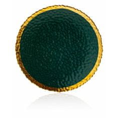 ModernHome Kati Zelený zlatý tanier 25 cm