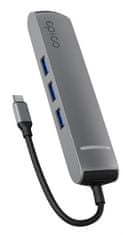 EPICO 6v1 Slim húb 8K s USB-C konektorom 9915112100070 - vesmírne šedý