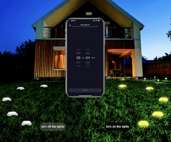 BOT  Inteligentné vonkajšie osvetlenie WiFi Lawn 01