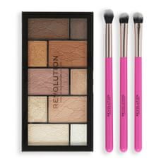 Makeup Revolution Darčeková sada Shimmer Glam Eye Set Gift Set