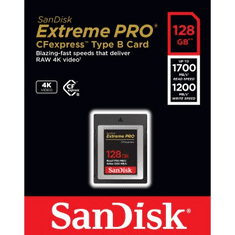 SanDisk Extreme PRO CF Express 128GB, Type B