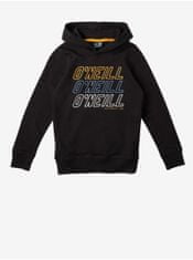 O'Neill Čierna detská mikina s kapucňou O'Neill All Year Sweat 128