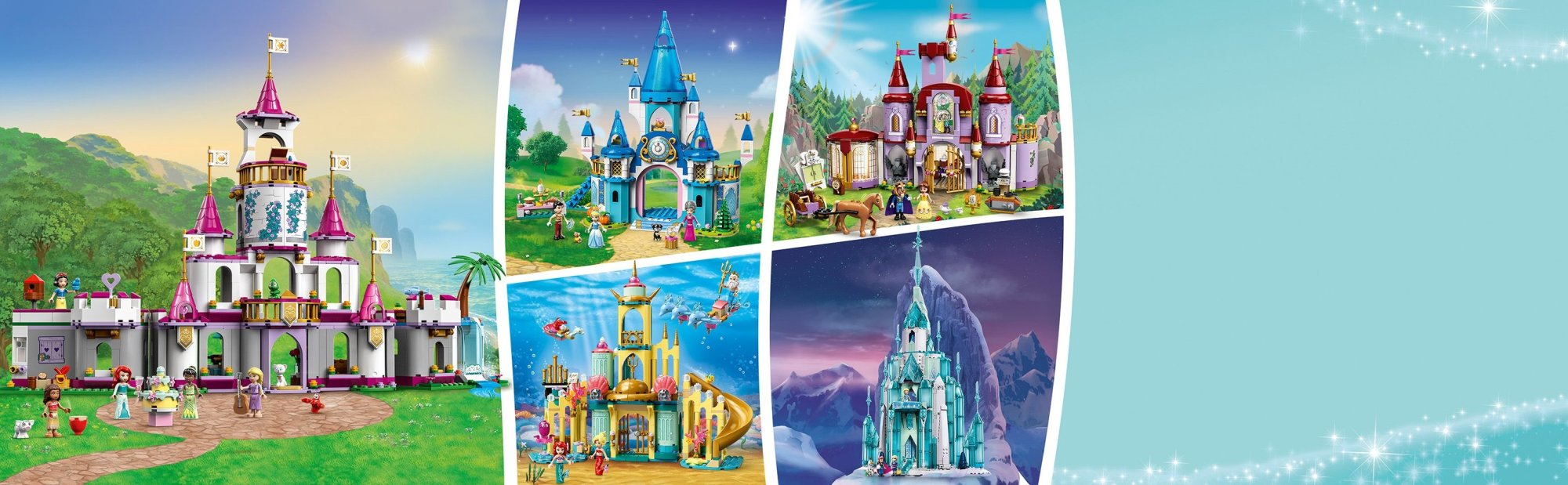 LEGO Disney Princess 43205 Nezabudnuteľné dobrodružstvá na zámku