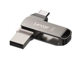 LEXAR flash disk 128GB - JumpDrive D400 Dual USB-C & USB-A 3.1 (čítanie až 130MB/s)