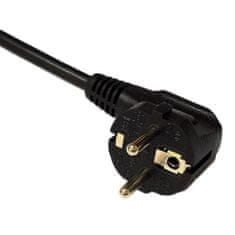 Akyga Predlžovací kábel s 5 zásuvkami 3m 5outlets CEE7/5 s vypínačom