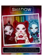 Rainbow High Shadow High Color Shine bábika - Rosie Redwood (červená)