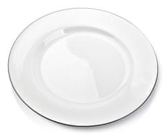 Affekdesign Porcelánový tanier SIMPLE plytký biely