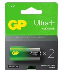 GP alkalická batéria 1,5 V C (LR14) Ultra Plus 2ks