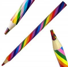 BTS Drevená dúhová farebná ceruzka 1 ks