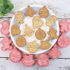 Cool Mango Vianočné formičky na sušienky (8 +8 GRATIS) - Biscuity