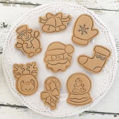 Cool Mango Vianočné formičky na sušienky (8 kusov) - biscuity