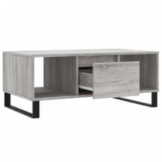 Vidaxl Konferenčný stolík sivý dub sonoma 90x50x36,5 spracované drevo