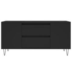 Vidaxl Konferenčný stolík čierny 102x44,5x50 cm kompozitné drevo