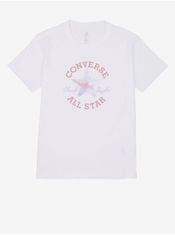 Converse Biele dámske tričko Converse XS