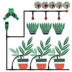 Northix Zavlažovací systém pre 6 rastlín - kompletná súprava 
