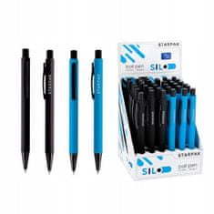 STARPAK Automatické modré guľôčkové pero StarPak