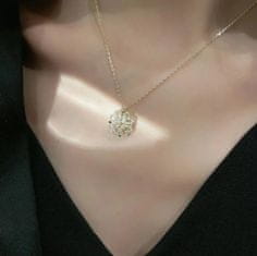 Lovilion Pozlátený náhrdelník 2v1 s motívom ďateliny a srdca s odkazom - Mojej dcére - darček na Valentína 2024 pre dcéru | KIARA_CLOVERIE