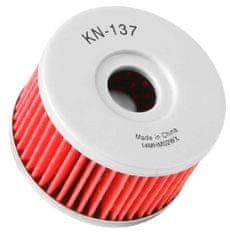 K&N Olejový filter KN-137 (alt. HF137)
