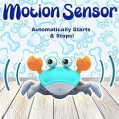 Interaktívna hudobná hračka krab pre deti a batoľatá〡CRABBY