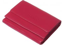 Dámska kožená peňaženka 1756 hot pink