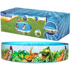 Bestway Detský záhradný bazén s dinosaurami 183x38
