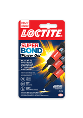 Loctite 2733276 Super Bond Power Gel Mini Trio, 3x1 g