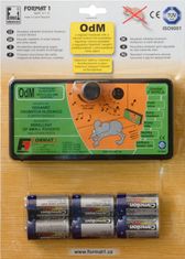 Odháňač akustický - ODM regulácia s batériami (6ks) v blistri