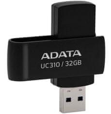 A-Data UC310/32GB/USB 3.2/USB-A/Čierna