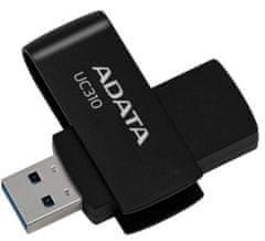 A-Data UC310/128GB/USB 3.2/USB-A/Čierna