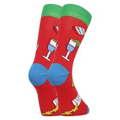 Styx 3PACK veselé ponožky vysoké viacfarebné (H12505155) - veľkosť S