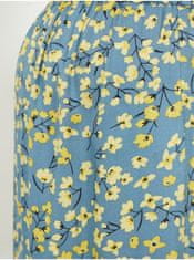 Mama.licious Žlto-modrá kvetovaná tehotenská sukňa Mama.licious Fransisca M