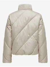Jacqueline de Yong Krémová dámska prešívaná zimná bunda JDY Verona M