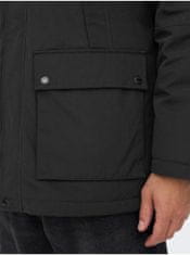 ONLY&SONS Čierna pánska zimná bunda ONLY & SONS Jayden XL