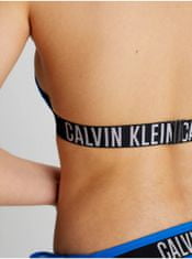 Calvin Klein Modrý dámsky vrchný diel plaviek Calvin Klein Underwear XL