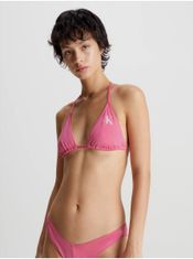Calvin Klein Ružový dámsky vrchný diel plaviek Calvin Klein Underwear XL
