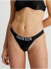 Calvin Klein Čierny dámsky spodný diel plaviek Calvin Klein Underwear XS