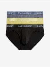 Calvin Klein Slipy pre mužov Calvin Klein Underwear - čierna, žltá, sivá S