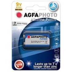 Agfaphoto Power alkalická batéria 9V, 1ks