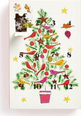 Galison Puzzle Adventný kalendár Andy Warhol: 12 dní do Vianoc 12x80 dielikov