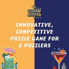 Ridley's games Puzzle Duel Koktailový súboj: Piňa Colada vs Manhattan 2x70 dielikov