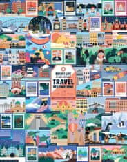 Ridley's games Puzzle Bucket List: 50 obdivuhodných turistických cieľov 1000 dielikov