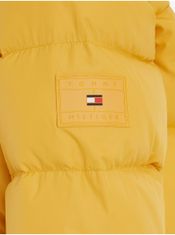 Tommy Hilfiger Žltá chlapčenská prešívaná zimná bunda Tommy Hilfiger 116