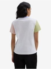 Vans Biele dámske tričko VANS Colorblock XS