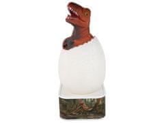 Mamido Nočná LED lampička dinosaur Tyrannosaurus Rex červená