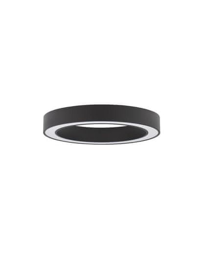 Nova Luce NOVA LUCE stropné svietidlo MORBIDO čierny hliník a akryl LED 50W 230V 2700K - 4000K IP20 vr. diaľkového ovládania stmievateľné Tuya 9345633