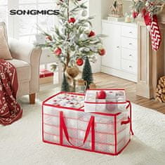Songmics Box na vianočné ozdoby SONGMICS RFB029T01